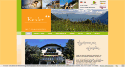 Desktop Screenshot of gasthof-reider.com